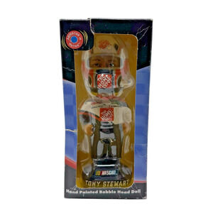 2001 #20 Tony Stewart Nascar The Home Depot Hand Painted Bobble Dobbles NIB